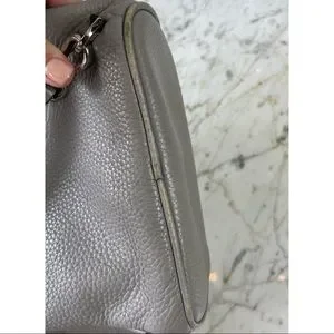 ?Michael Kors Abbey Studded Grey Pebble Leather Mini Backpack Michael Kors | Bags | Michael Kors Abbey Studded Grey Pebble  main image 4